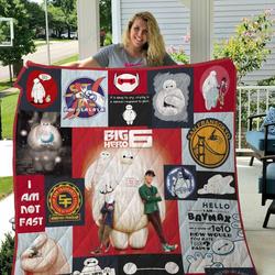 M Big Hero 6 Quilt Blanket and Home Decor
