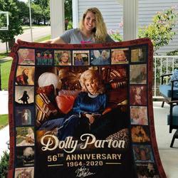 M Dolly Parton Quilt Blanket Ver 2 and Home Decor