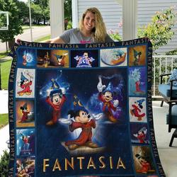 M Fantasia Quilt Blanket and Home Decor