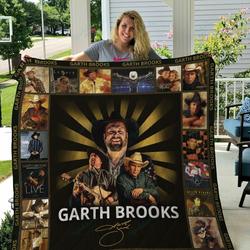 M Garth Brooks Quilt Blanket Ver 2 and Home Decor