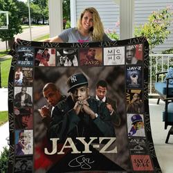 M Jay Z Quilt Blanket and Home Decor