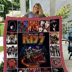 M K Christmas Quilt Blanket and Home Decor
