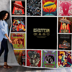 M Lz Quilt Blanket For Fans and Home Decor