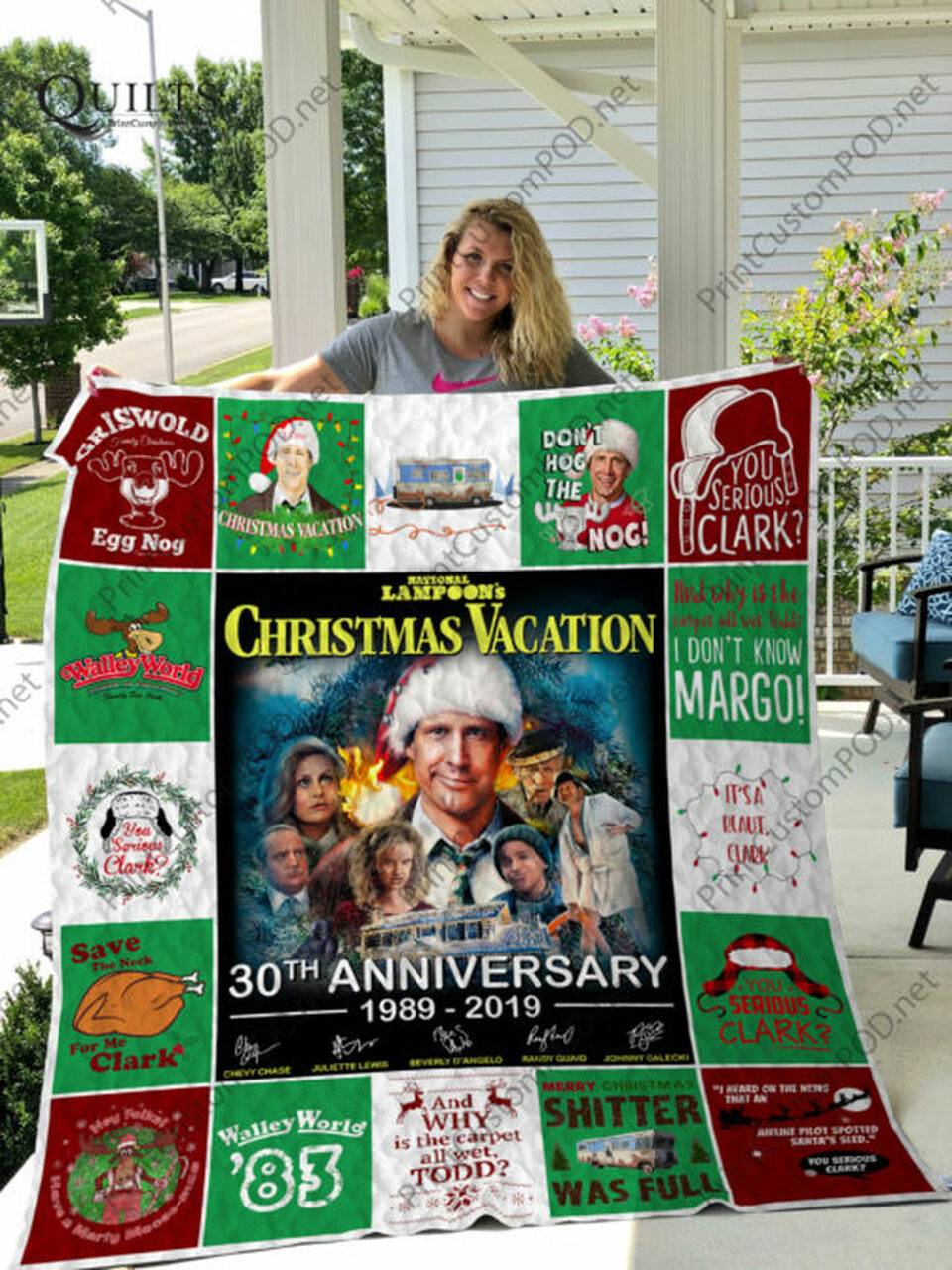 M - National LampoonS Christmas Quilt Blanket and Home Decor