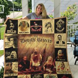 M- The Devil’S Rejects T-Shirt Quilt and Home Decor