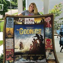 M The Goonies Quilt Blanket Ver 1 and Home Decor