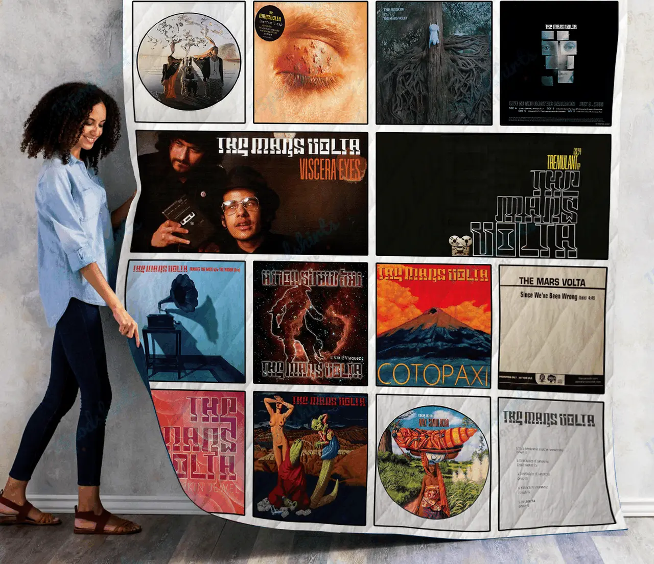 M The Mars Volta Albums Quilt Blanket For Fans Ver 14 and Home Decor
