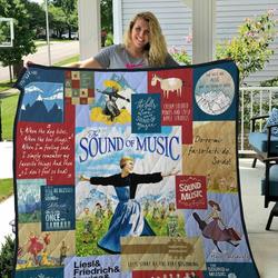 M The Sound Of Music Quilt Blanket and Home Decor