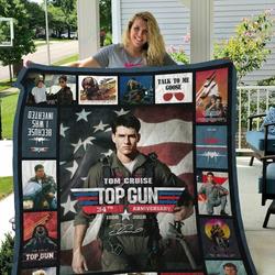M Top Gun Quilts Blanket Ver 1 and Home Decor