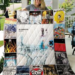 M290721 Radiohead Quilt Blanket  Quilt and Home Decor