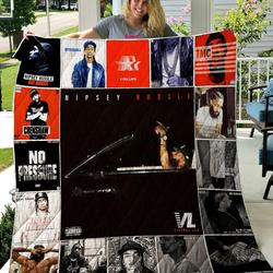 M290725 Nipsey Hussle Quilt Blanket  Quilt and Home Decor