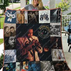M300753 Wynton Marsalis Quilt Blanket  Quilt and Home Decor