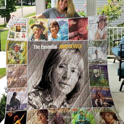 M310708 John Denver Quilt Blanket  Quilt and Home Decor