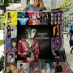 M310748 Joan Jett Quilt Blanket  Quilt and Home Decor