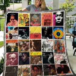 M310756 Miles Davis Quilt Blanket  Quilt and Home Decor