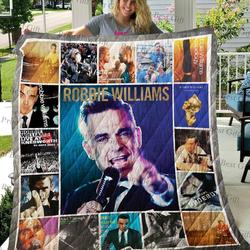 M310761 Robbie Williams Quilt Blanket  Quilt and Home Decor