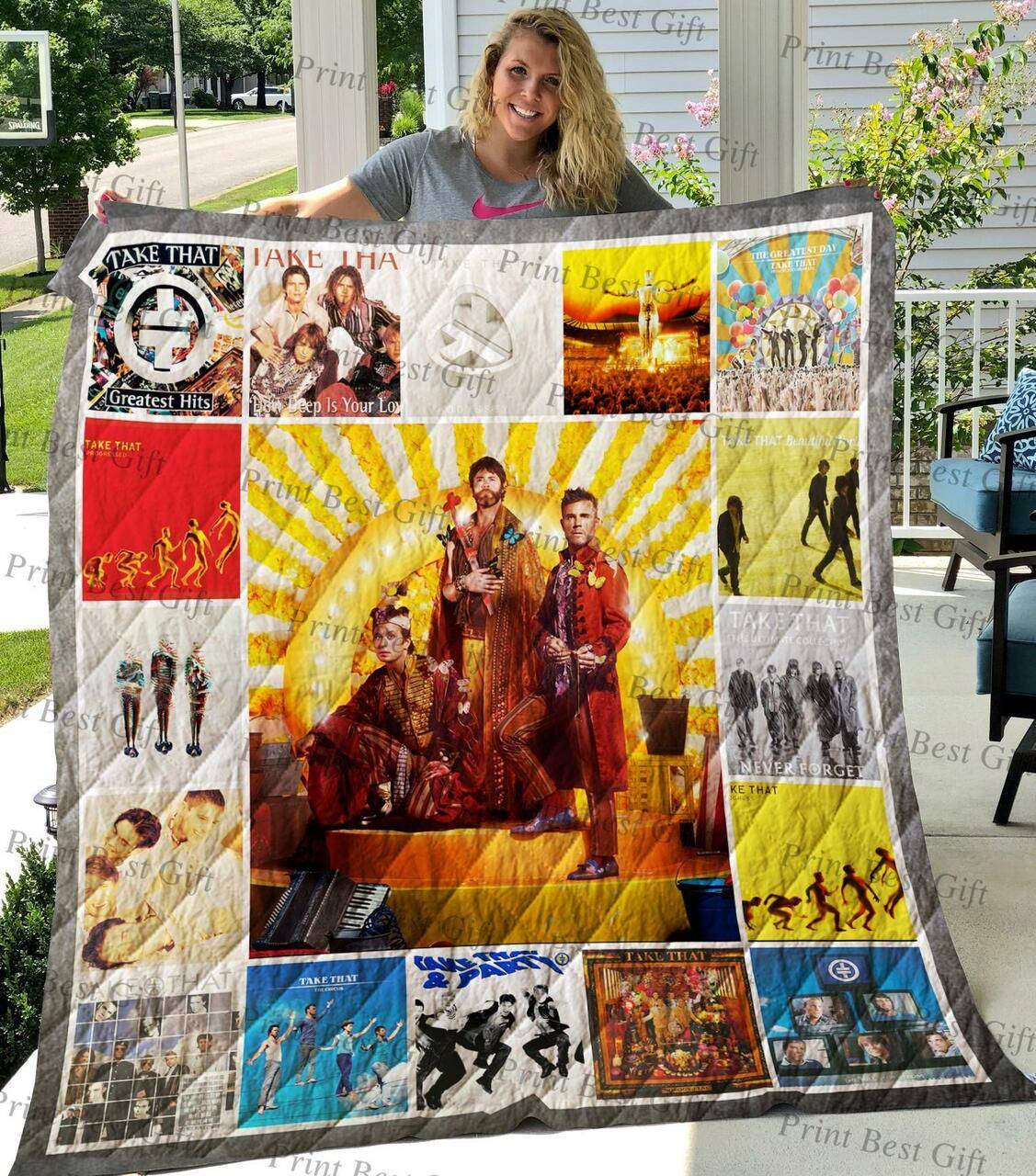 M310764 Take That Quilt Blanket Quilt and Home Decor