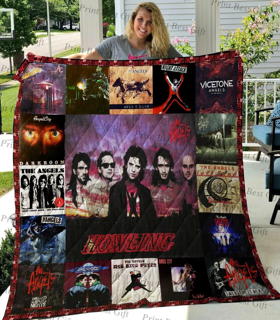 M310766 The Angels Quilt Blanket Quilt and Home Decor