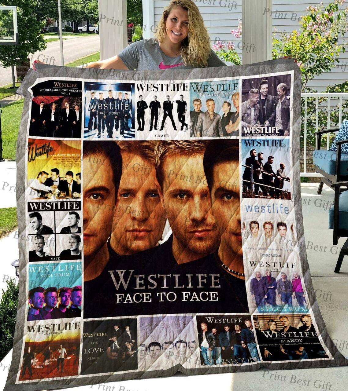 M310772 Westlife Quilt Blanket Quilt and Home Decor