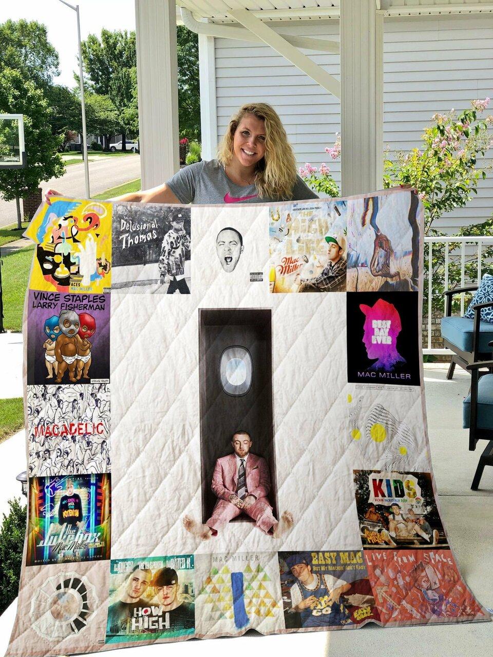 Mac Miller Albums Quilt Blanket For Fans Ver 17 and Home Decor