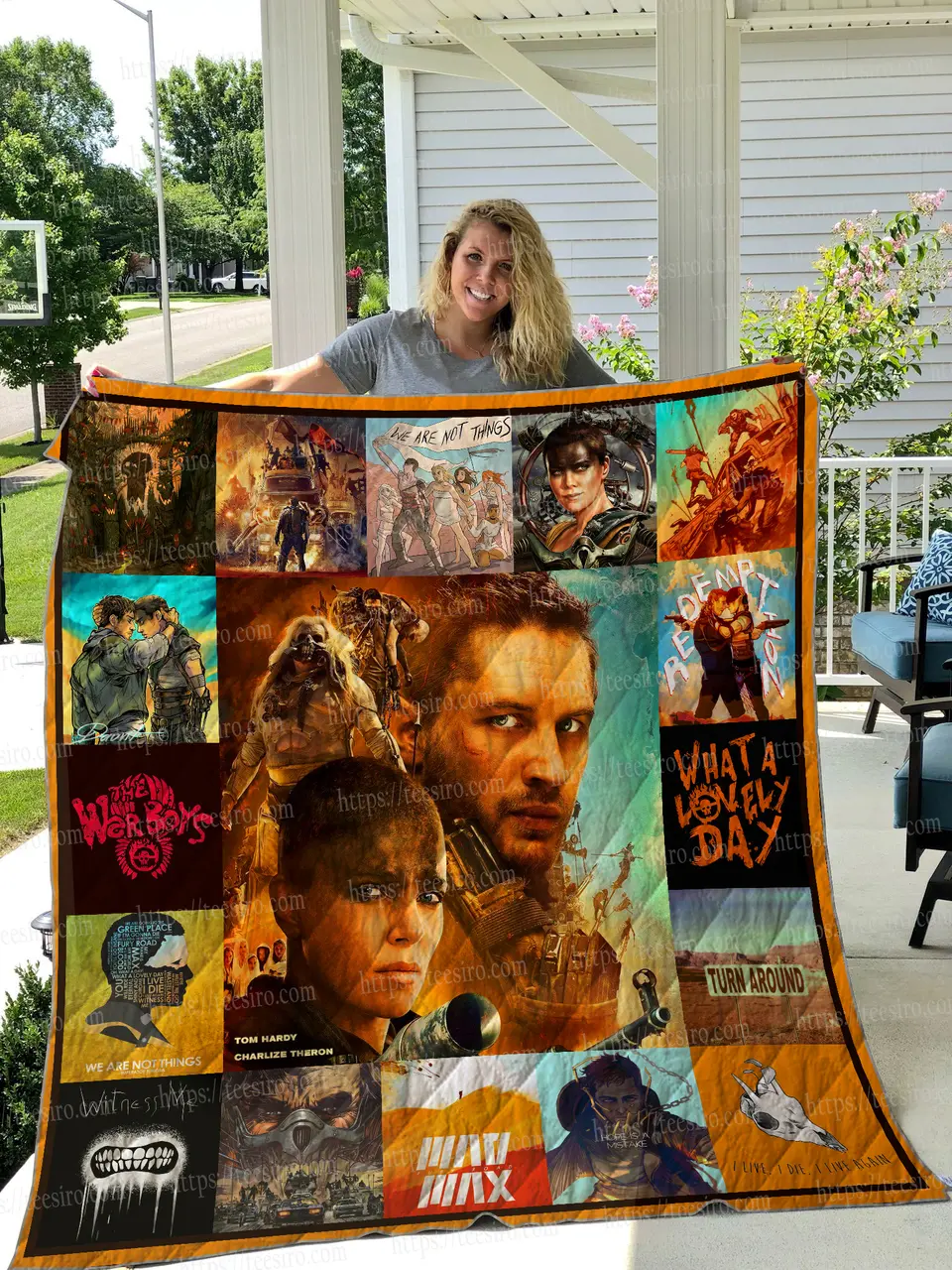 Mad Max Fury Road Quilt Blanket 01 and Home Decor