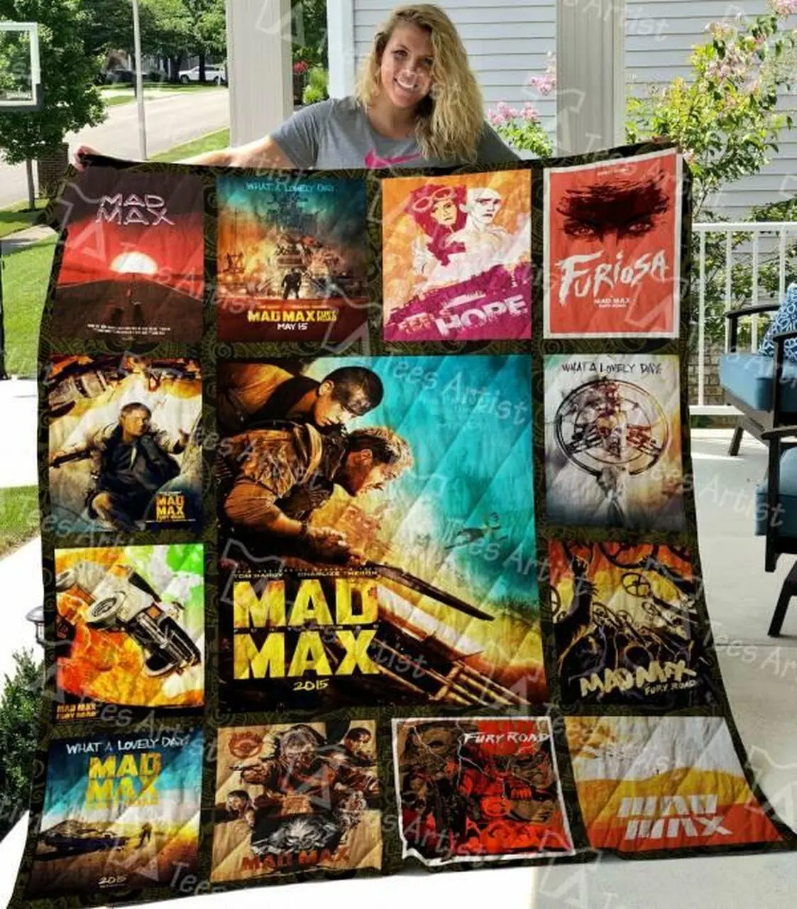 Mad Max Quilt Blanket M160627 Quilt and Home Decor