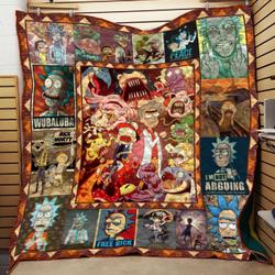 Mad Rick Sanchez Quilt and Home Decor