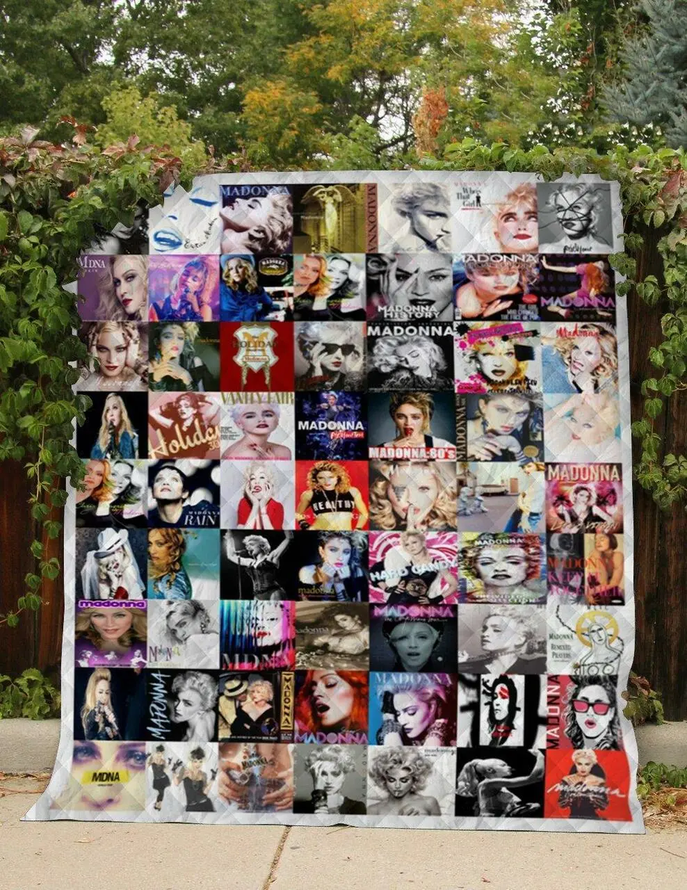 Madona 1 Quilt Blanket and Home Decor