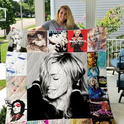 Madonna Style Four Quilt Blanket and Home Decor