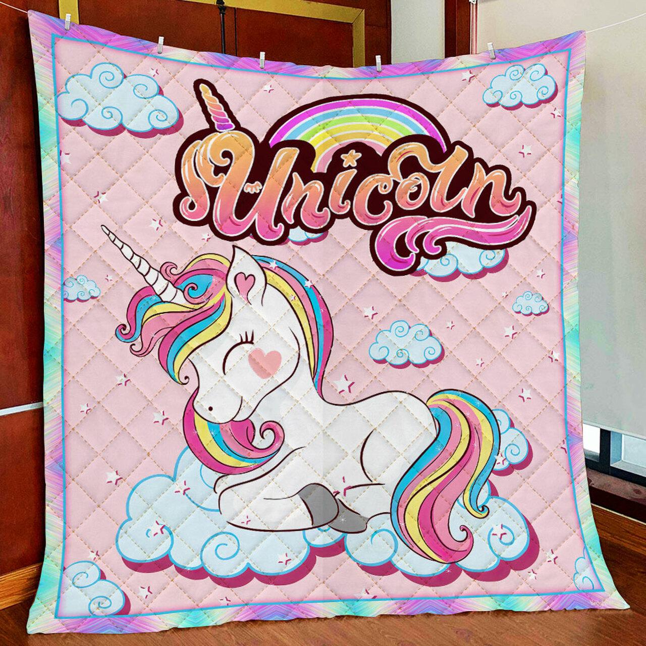 Magical Unicorn Bedding Quilt Blanket and Home Decor
