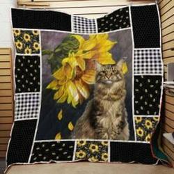 Maine Coon Quilt Blanket Luk2Zb Dhc0301693Dd and Home Decor