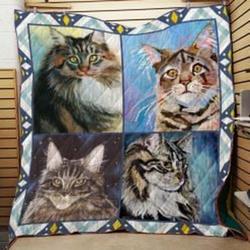 Maine Coon Quilt Blanket Lukj6V Dhc0301860Dd and Home Decor