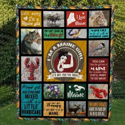 Maine Girl Cl14100304Mdq Quilt Blanket and Home Decor