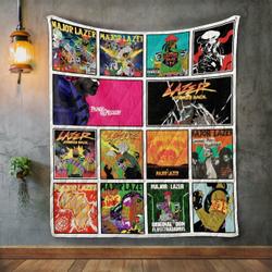 Major Lazer Album Covers Quilt Blanket and Home Decor