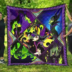 Maleficent  Premium Quilt  Quilt and Home Decor