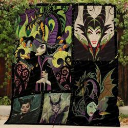 Maleficent Quilt Blanket - Dsc01 and Home Decor