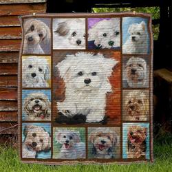 Maltese Quilt Blanket Dhc13121731Vt and Home Decor