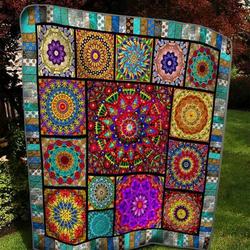 Mandala Bs1004 9 Quilt Blanket  Quilt and Home Decor