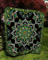 Mandala Hur Quilt Cysisj and Home Decor