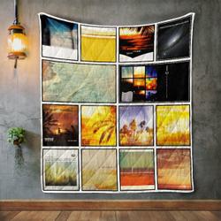 Manual Album Covers Quilt Blanket and Home Decor