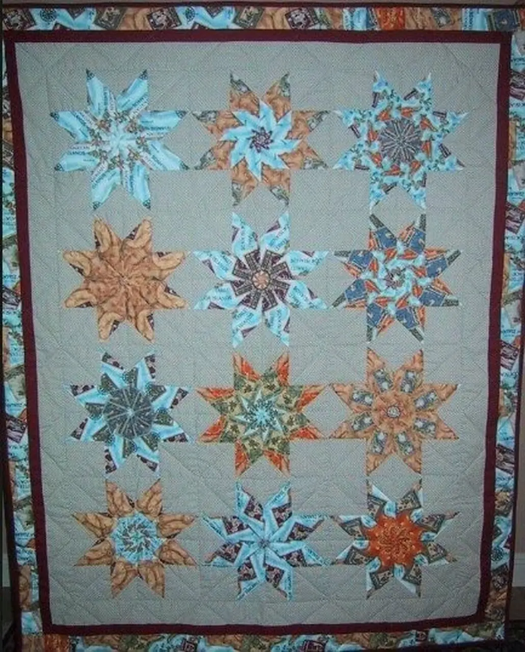 Map Of Stars Cla2210313Q Quilt Blanket and Home Decor