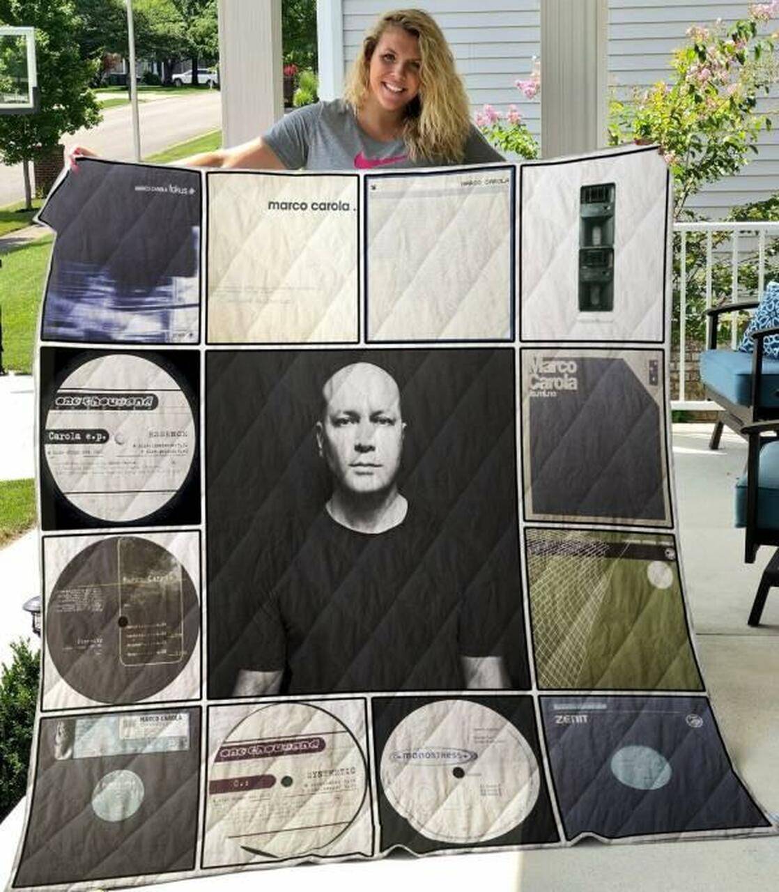 Marco Carola Quilt Blanket M100604 Quilt and Home Decor