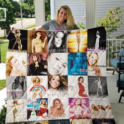 Mariah Carey Quilt Blanket For Fans Ver 25 and Home Decor