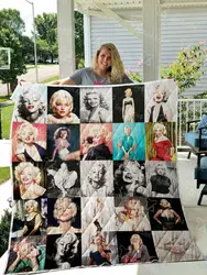 Marilyn Monroe Quilt Blanket 01488 and Home Decor