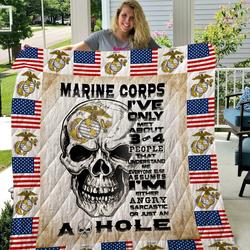 Marine Corps Quilt Bt21_0808  Quilt and Home Decor