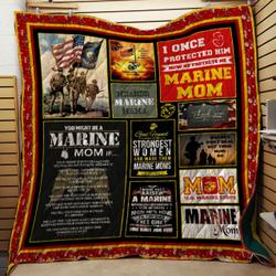 Marine Mom Quilt and Home Decor