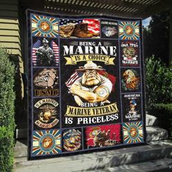 Marine Na270702C Tbg Quilt Blanket and Home Decor