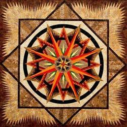 Mariners Compass Cla0710540Q Quilt Blanket and Home Decor