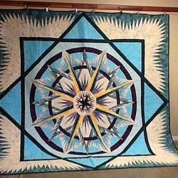 Mariners Compass Cla0710542Q Quilt Blanket and Home Decor