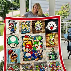 Mario Quilt I2D1 and Home Decor